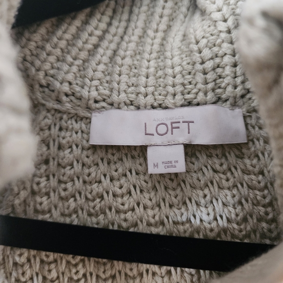 LOFT Knitted Sweater Jackets 100% COTTON SIZE M.Very god condition. - Picture 3 of 6